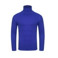 thumbnail image 1 of Clearance Men's Thermal Compression Shirts Long Sleeve Turtleneck Shirt Winter Sports Running Lightweight Base Layer, 1 of 5