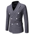 thumbnail image 1 of Clearance Mens Casual Blazer Jackets Single Button Long Sleeve Open Front Sports Jacket Temperament Slim Fit Lightweight Business Blazer, 1 of 4
