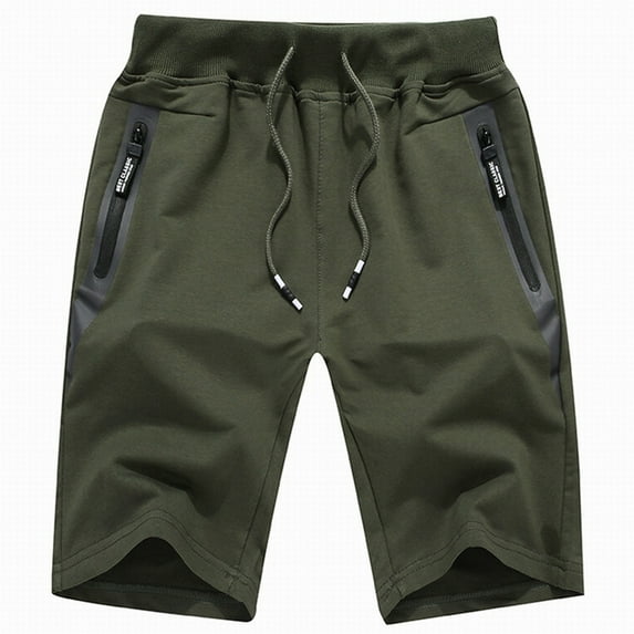 Clearance Mens Shorts, Men's Summer Fashion Solid Color Casual Shorts Multi-Pocket Cargo Shorts