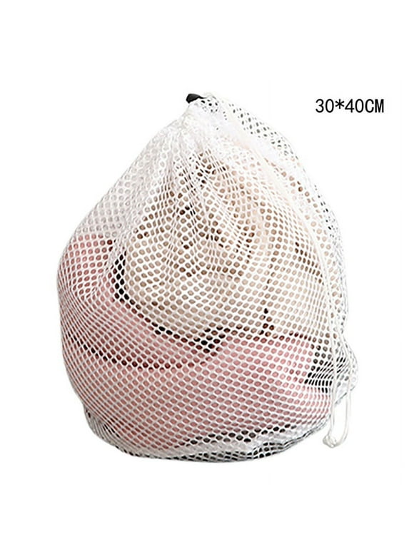 Clearance!Mesh Laundry Wash Bag Practical Large Washing Net Bags, Durable Fine Mesh Laundry Bag With Lockable Drawstring