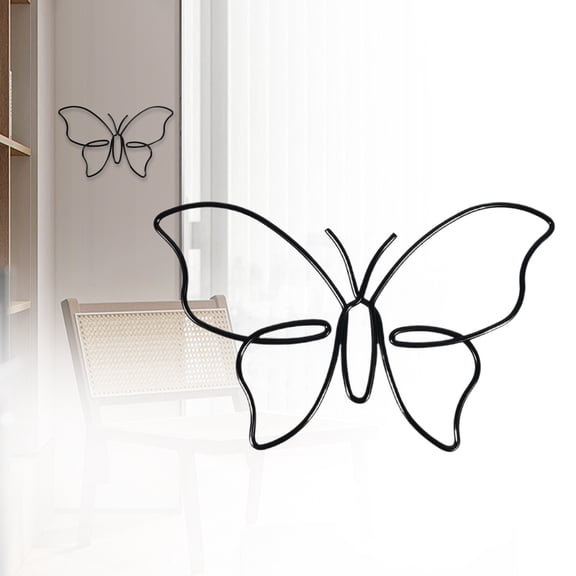 Clearance! Metal Wall Decor Metal Wall Art Heart Hanging Decorations Wire Flowers Decor Wall Decals for Kitchen Bathroom Indoor Outdoor Wedding Birthday