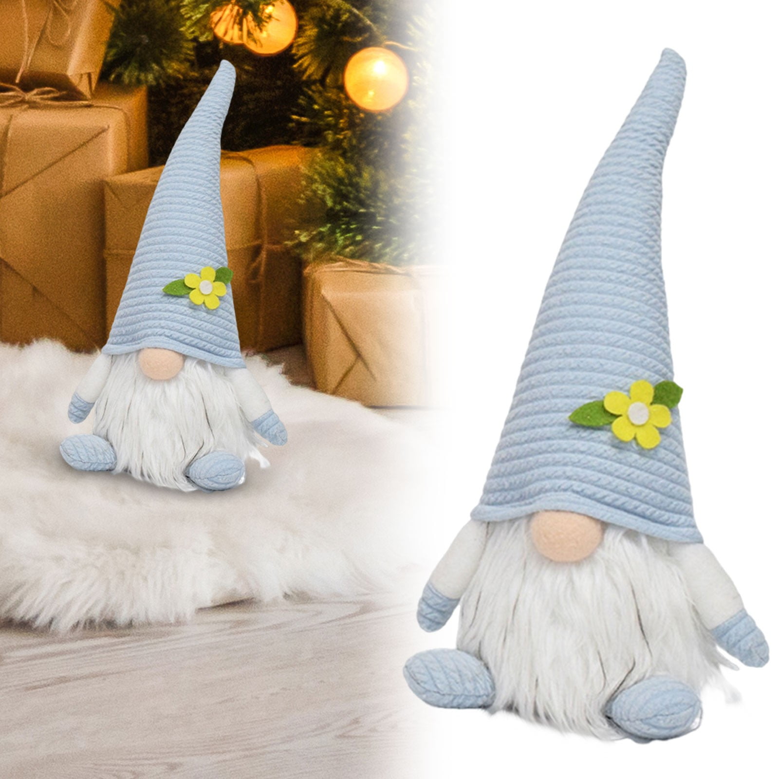 Clearance！ Mikease Faceless Doll Lights Up Spring Easter Faceless Doll