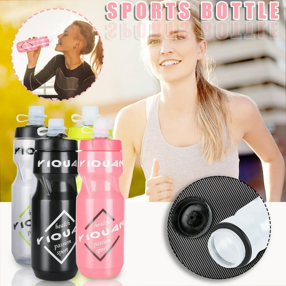 Clearance! Mikilon 32 Oz Sports Squeeze Water Bottle | Dust-proof - Leakproof - BPA Free | for Sports, Cycling, Bike, Quick Squirt Hydration