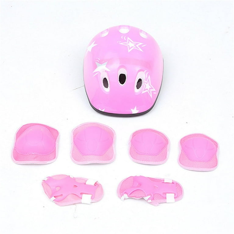 Clearance Mikilon 7 Pcs Kids Bike Helmet Set Multi sport
