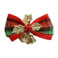 thumbnail image 1 of OAVQHLG3B Mini Christmas Bows with Bell ・軍ed and Green Glod Xmas Plaid Tiny Bows for Christmas Tree, Wreath, Crafts, Gift Decor, 1 of 6