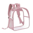 thumbnail image 1 of Mini Clear Backpack,Small Transparent Beach Backpack for ren and Adults,See Through Waterproof Bookbag,Outdoor Pvc Storage Bag,Travel Daypack for Concert Sport Hiking, 1 of 7
