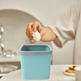 thumbnail image 1 of Mini Garbage Cans for Desk Desktop Trash Can,Countertop Trash Can,Tiny Trash Can for Desk,Small Table Top Trash Can with Pressing Buckle for Wrapping Paper,Scrap Paper,Peel,Debris, 1 of 9