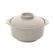 Clearance! Miyuadkai Noodle Bowl Cereal Bowl Soup Bowl with Lid for Noodles Soup Cereals Fruits Microwave Dishwasher Oven Tableware on Sale Pink