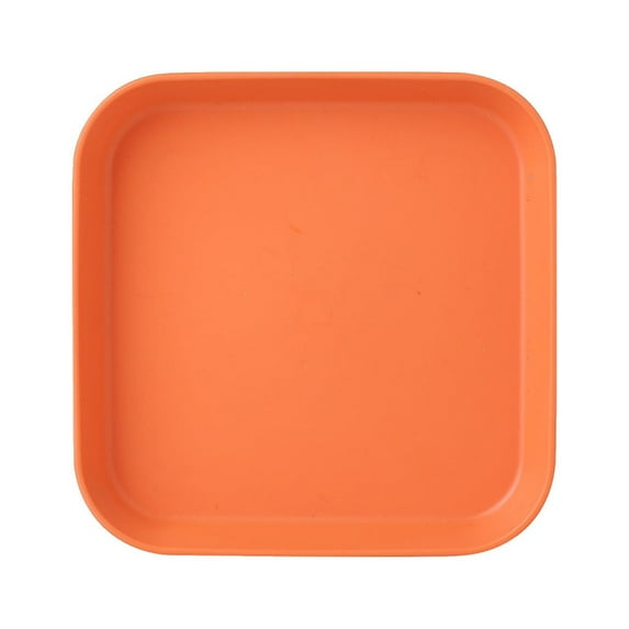 Clearance! Miyuadkai Plates Clearance Macaron Spit Bone Dish Spit Bone Dish Household Snack Small Dish Pickle Dish Plastic Snack Cake Dish Dining Table Garbage Plate Kitchen Orange