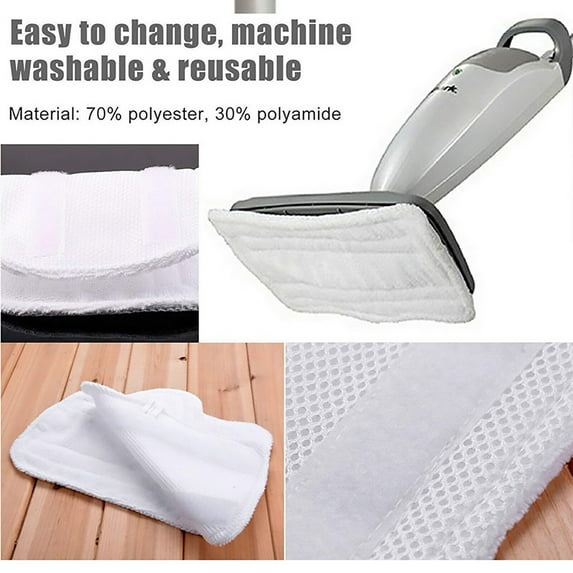 Clearance Mop Cloth under $5,4packs Compatible Withshark Steam Mop Cloth 4 Pack Replacement Cleaning Pad