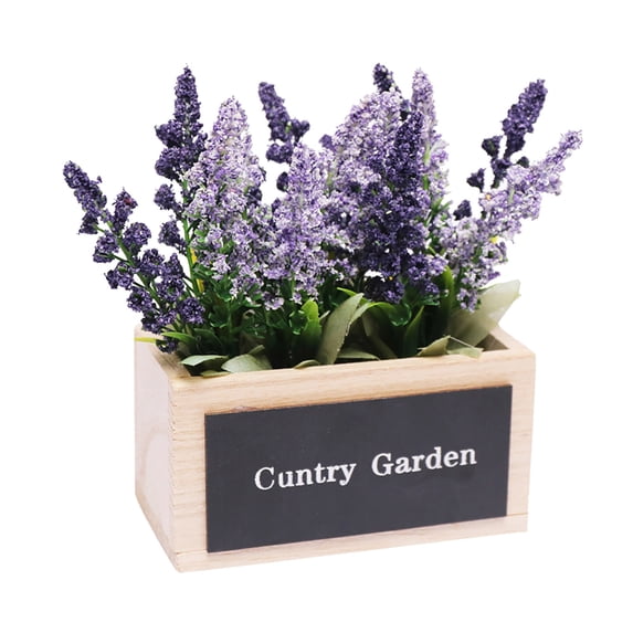 Clearance!Mother's Day Gifts for Mom,Artificial plants & flowers,Artificial Flower Pot,Simulation Flower Pot,Lavender Fake Flower Plant for Living Room Mothers Day Decoration