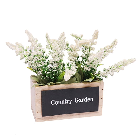 Clearance!Mother's Day Gifts for Mom,Artificial plants & flowers,Artificial Flower Pot,Simulation Flower Pot,Lavender Fake Flower Plant for Living Room Mothers Day Decoration