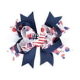 thumbnail image 1 of Mother's Day Gifts Moocorvic Hair Clips Independence Day Hair Barrettes Patriotic Party Claw Clips Hair Accessories For Women Bow Hairpin USA Stars Hair Clips Hair Jaw Clamp Head, 1 of 5