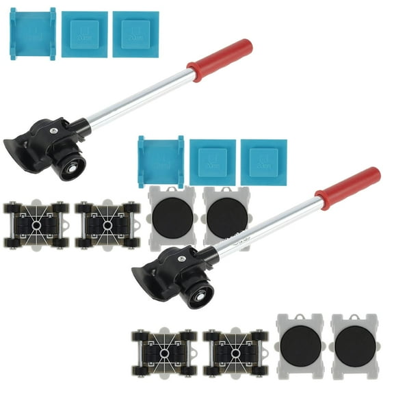 Clearance Moving Essentials under $20,Furniture Heavy Duty Moving Tool Set Five Piece Mover Moving Tool Kit Moving Hardware Tools Effort Saving And Efficient Home Necessity 2PC