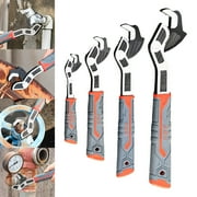 Multifunctional Self-Locking Pipe Wrench Tool [6 Inches] Upgraded Version