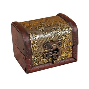Clearance Music Boxes under $5 Decorative Handmade Box Jewelry Wooden Trinket Case Vintage Storage Other