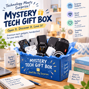 Clearance! Mystery Gift Box, with 3 -20 Electronic Gadgets, Unique festivals, birthdays, parties, Christmas gifts