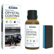 Clearance! NEW Crystal Coating Plastic Restorer Auto Polish And Repair Coating Car Cleana Y6H7