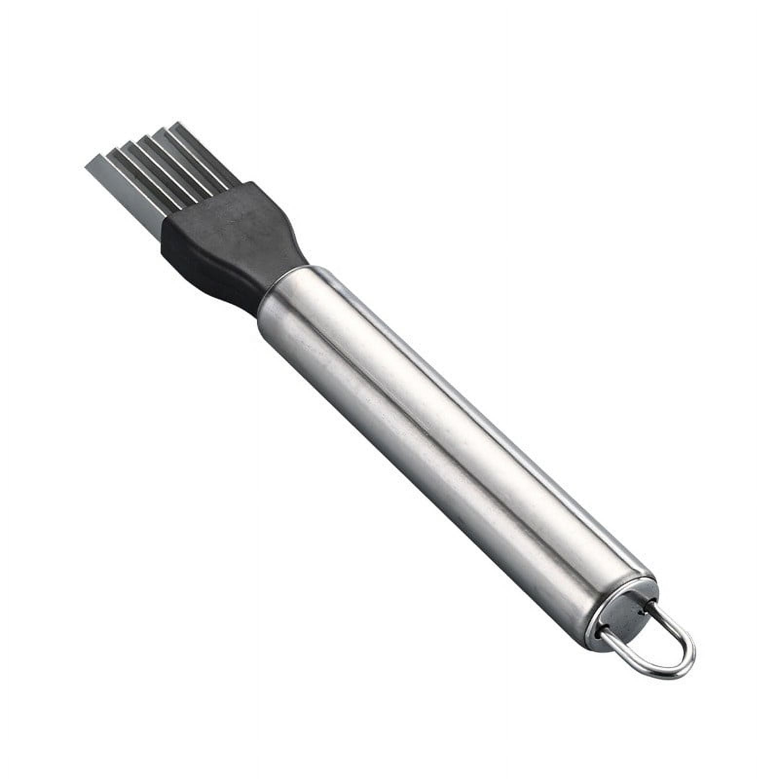 Clearance! NIHOND Stainless Steel Onion Slicer Shredding Manual Garlic