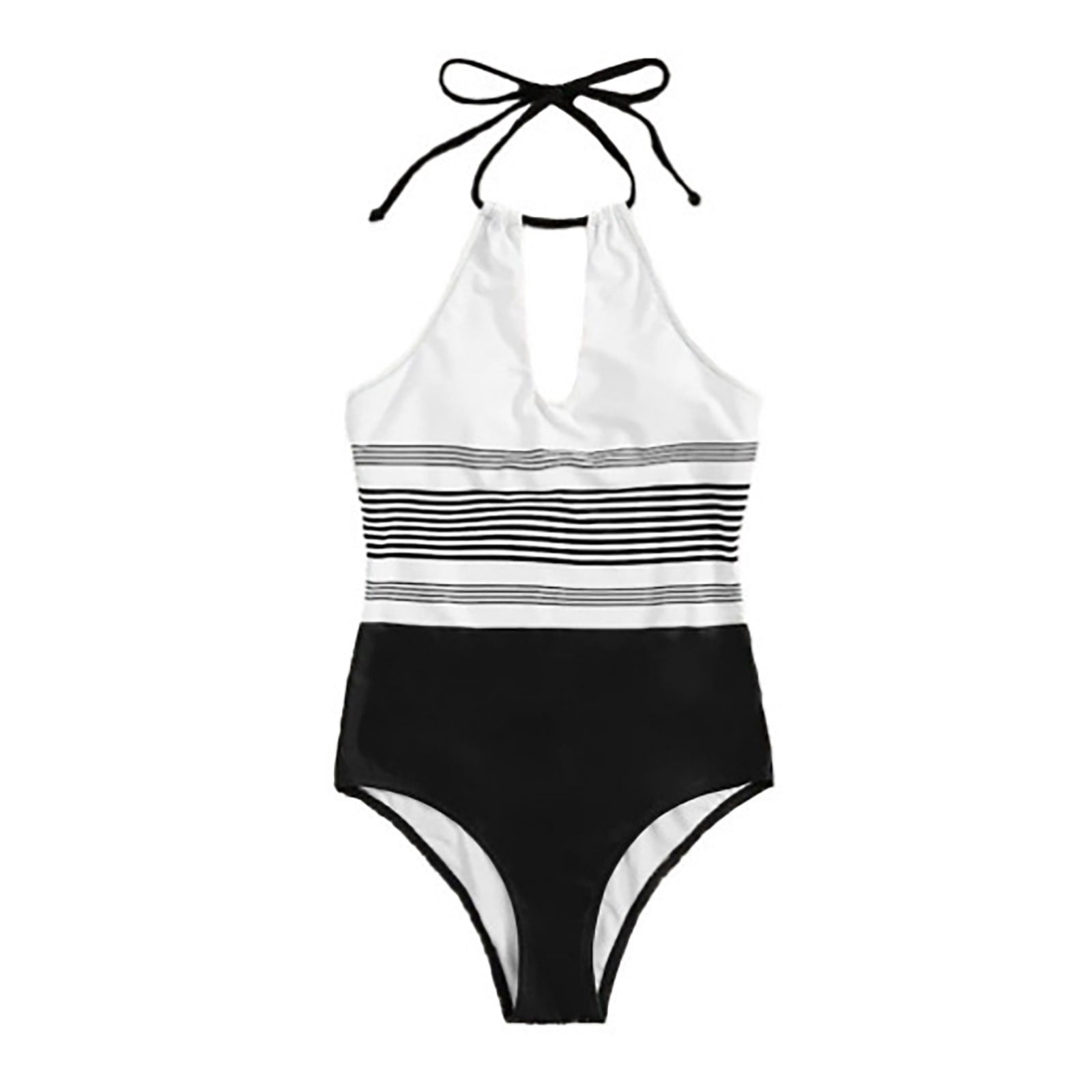 Clearance!NMMUED One Piece Swimsuit Women, Halter Swimsuits for Women ...