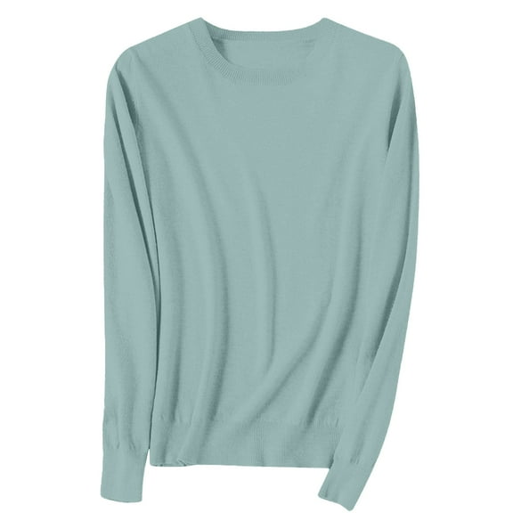 Clearance!NMMUED Spring Sweaters for Women 2025, Pullover Sweaters for Women, Loose Sweaters for Women, Oversized Sweaters for Women, Lightweight Sweaters for Women, Mint Green XXL