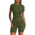 thumbnail image 1 of Clearance!NMMUED Workout Sets for Women, Two Piece Sets for Women, Athletic Sets for Women, Yoga Sets for Women, Matching Sets Women Clothing, Green S, 1 of 6