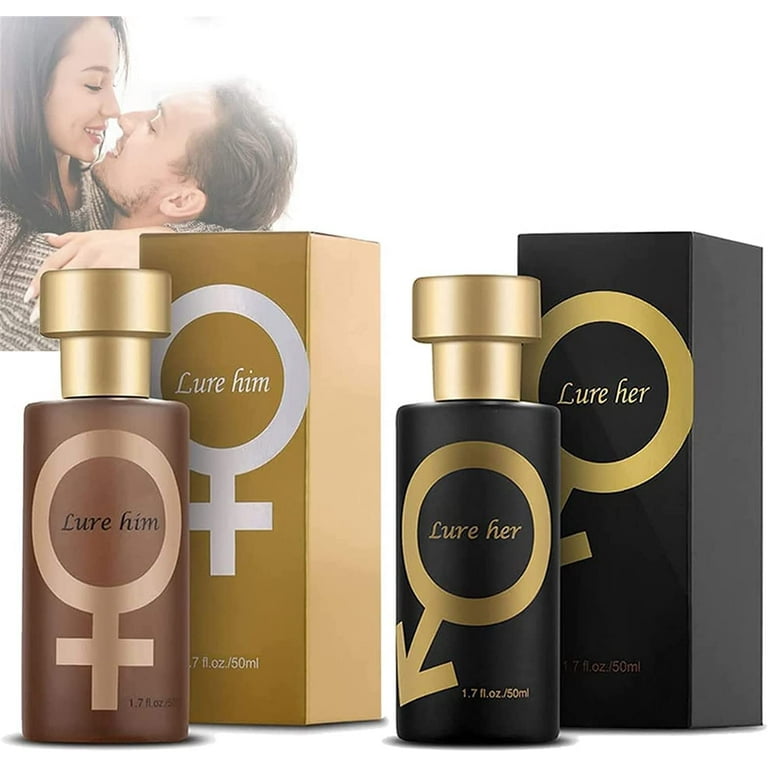 Clearancenarenw Golden Lure Pheromone Perfume Spray for Women to Attract Men Her Him Pheromones (Mixed), Multicolor