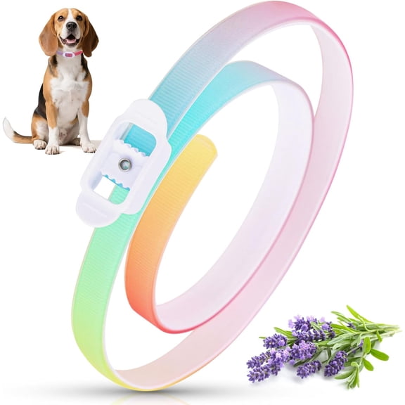 Clearance! Natural Dog & Cat Repellent Collar, Adjustable Waterproof Reflective Collar for Small to Medium Pets, 8 Months Long-Lasting Protection ﻿