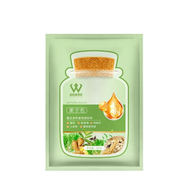 Clearance! Natural Plant Foamy Creamy Bubble Hair Dye Color Dying Kit