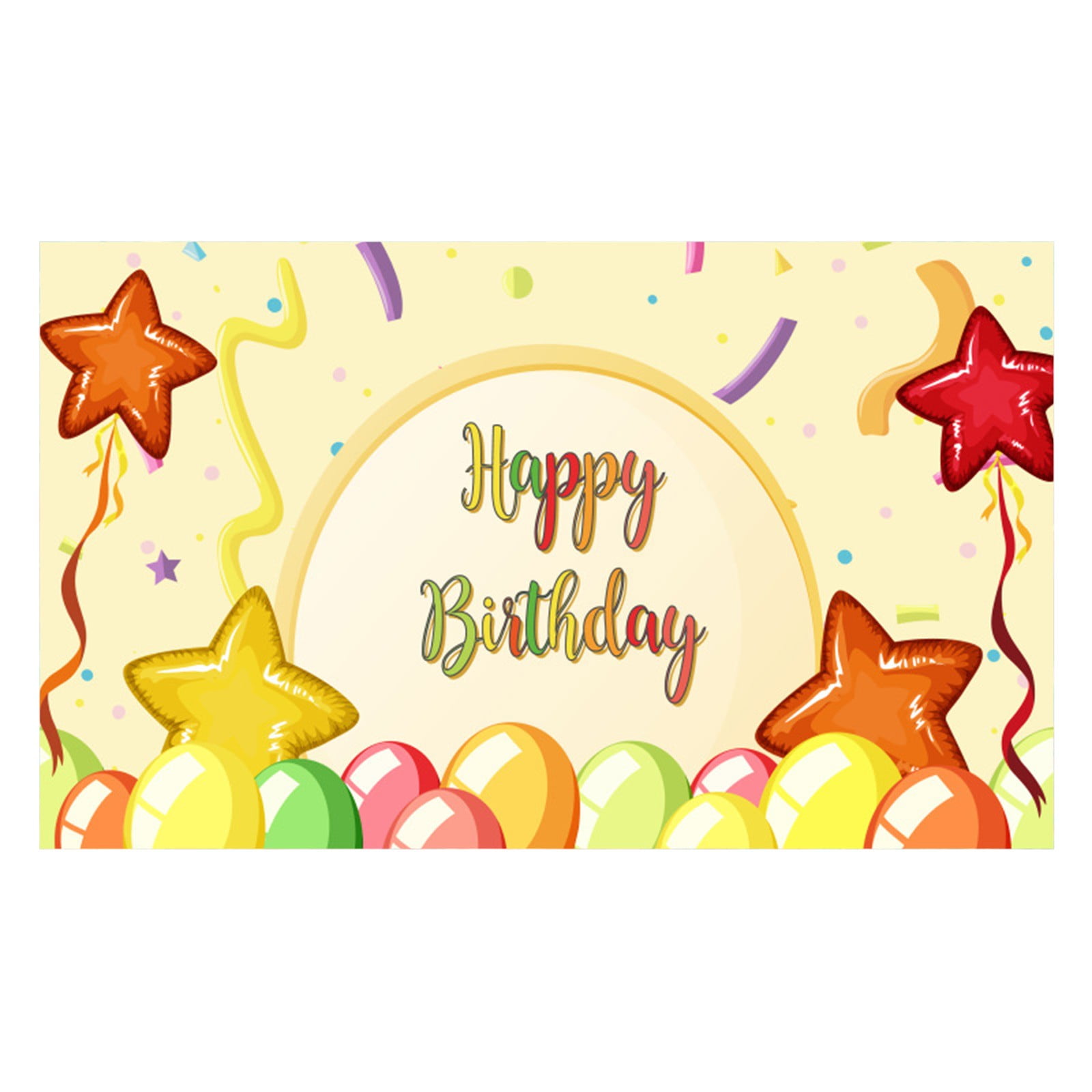 Clearance! Ncandy Banner Backdrop, Birthday Holiday Background Cloth