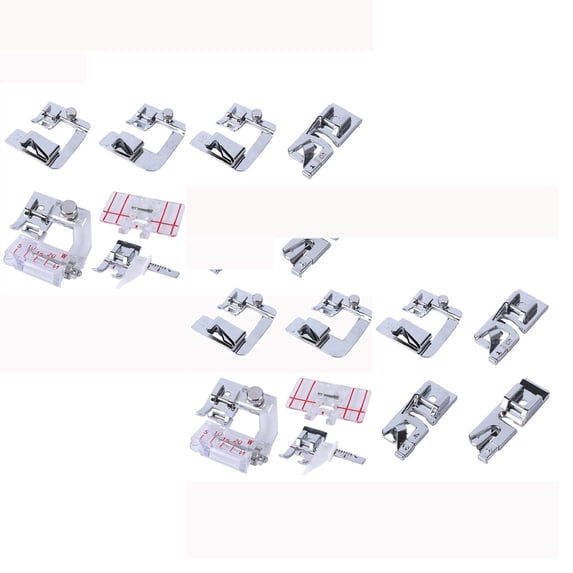 Clearance Needle and thread case under $20,For Rolled Hem 9PC Machine Low Shank Sewing Foot Pressure Adapter ArtsCrafts & Sewing 2PC