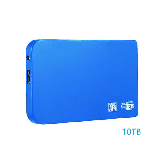 Clearance!New 10TB Portable Mobile External Usb Hard Drive, Slim Hard Disk Memory Expansion Device Usb 3.0, Suitable For Storage And Backup Work Pc, And Laptop Computers