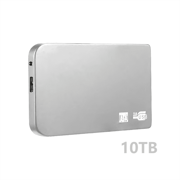 Clearance!New 10TB Portable Mobile External Usb Hard Drive, Slim Hard Disk Memory Expansion Device Usb 3.0, Suitable For Storage And Backup Work Pc, And Laptop Computers