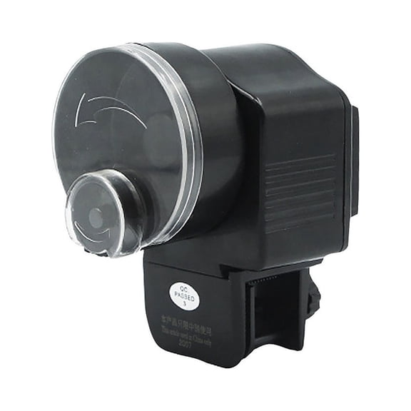 Clearance! Nomeni Aquarium Accessories Feeders Aquarium Automatic Feeder for Adjustable Auto Digital Fish Tank Lcd Fish Aquarium Accessories Automatic Fish Feeder Black