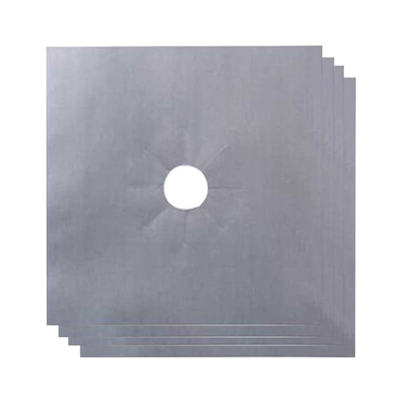 Clearance! Nomeni Baking Supplies Eflon Temperature Stove Pad Protective to Easy Pad Silico Clean Home Textiles Kitchen Essentials Silver