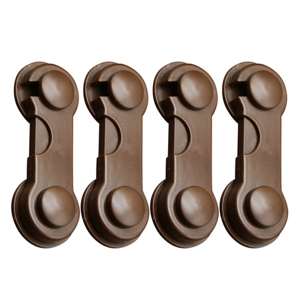Clearance! Nomeni Child Proof Cabinet Locks 4Pcs Child Security Kids Box Drawer Cupboard Wardrobe Door Fridge Safety Lock Co Home Essentials Coffee