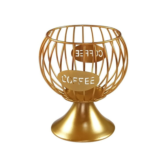 Clearance! Nomeni Coffee Pod Holder 1 Cup of Coffee Pod Storage Rack is Used for Counter Coffee Iron Coffee Storage Baskets Jelly Frame Cup Iron Slashed Home Essentials