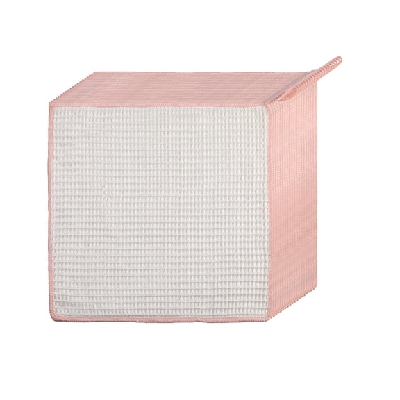 Clearance! Nomeni Dish Towels 10 Pcs Kitchen Towels Dish Towels Reusable Cleaning Cloths Absorbent Multipurpose Dish Cloths Nonstick Oil Washable Fast Drying Towels Cleaning Supplies Pink
