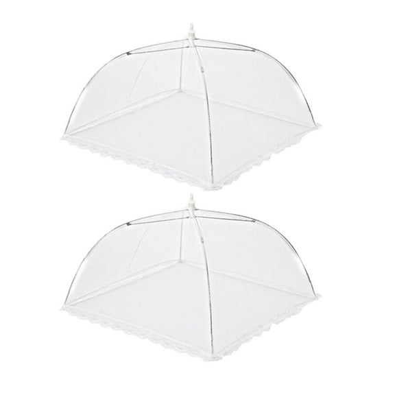 Clearance! Nomeni Food Cover Tents Large Pop-Up Mesh Screen Food Cover Umbrella Tents Outdoor Picnic Food Covers Kitchen Essentials