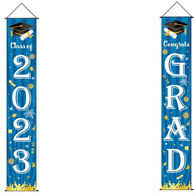 Clearance! Nomeni Ornaments 2024 Graduation Banners Hanging Flags