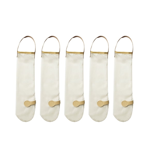 Clearance! Nomeni Pantry Organizers and Storage Hanging Mesh Onion Bags Potato Bags Reusable Mesh Storage Bags Fruit and Vegetable Garbage Bags for Home Camper Storage Organization and Storage D