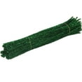 thumbnail image 1 of Clearance! Nomeni Room Decor 100Pc Chenille Stem Flash Color Pipe Cleaners Set for Diy Arts Crafts Decoration Ornament Green, 1 of 1