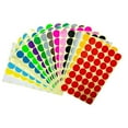 thumbnail image 1 of Clearance! Nomeni Room Decor Card Round School Mm Adhesive Calendar 640 25 Round Stickers Dot Coloured Self Dots Small for Office Stickers Stickers 16 Colours Wall Sticker Stickers Multicolor, 1 of 6