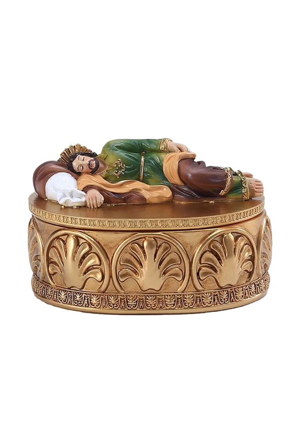 Clearance! Nomeni Room Decor Small Statue Case Sleeping Box Display St Figurine Jewelry Home Decor Ornament Multicolor