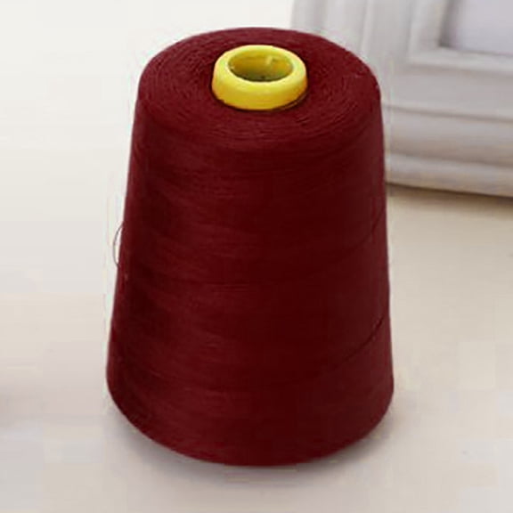 Clearance! Nomeni Sewing Thread Household Color Polyester Sewing Thread Pagoda Thread 8000 Yards Quilting Supplies Watermelon Red