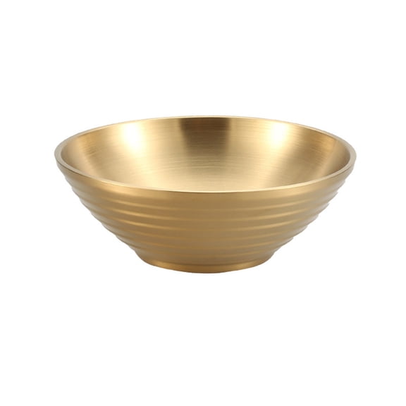 Clearance! Nomeni Silverware Ramen Bowls Stainless Steel Serving Bowls Insulated Bowls for Ramen Metal Bowls Double Walled Soup Bowl Kitchen Essentials