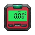 thumbnail image 1 of Clearance! Nomeni Spirit Level Digital Electronic Level and Angle Gauge Measures 0 - 90 and 0 - 180 Ranges Measures and Sets Angles 2Ml School Supplies Red, 1 of 5