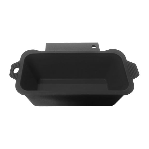 Clearance! Nomeni Storage Box Black Stone Barbecue Cup Liner Baking Plate Drip Oil Collector Drain Box Grilling Accessories Black
