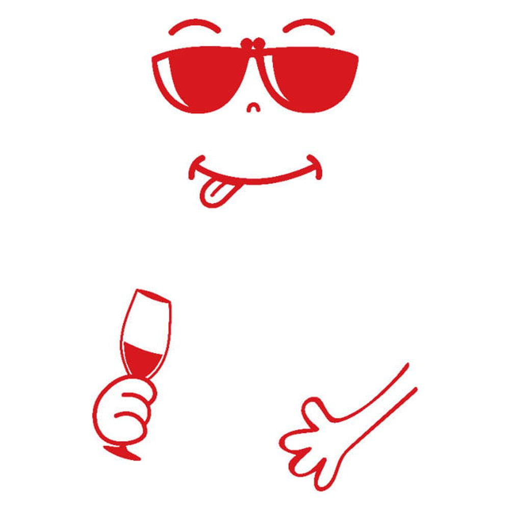 Clearance! Nomeni Wall Stickers Cute Sticker Fridge Happy Delicious Face  Kitchen Fridge Wall Stickers Art Room Decor Red - Walmart.com, image size:1000x1000