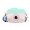 thumbnail image 1 of Clearance! Nomeni Water Bottle Cute Camera Water Cup Personality Creative with Straw Diagonally Across Watercup School Supplies Green, 1 of 2